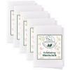 Natural Elephant Exfoliating Washcloth Pearl White Japanese Shower Scrubber for Body (5 Pack (5 Washcloths)) view 1