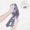 Natural Elephant Exfoliating Washcloth Pearl White Japanese Shower Scrubber for Body (5 Pack (5 Washcloths)) view 4