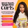 CurlyKids Honey Wash Condish 2-in-1 Hydrating Shampoo & Conditioner for Kids  Sulfate-Free Kids Hair Care for Curly, Kinky, Coily & Wavy Hair Moisturizing & Detangling Curl Shampoo, 8oz (Pack of 1) view 2