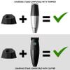 Bevel Charging Stand for Trimmer and Pro Clippers, Beard & Hair Clippers Dock view 3