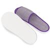 Maeline Bulk 36 Pairs Disposable House Slippers for Family, Guests - Slip-on Open Toe Indoor Home Spa Hotels Office Slipper for Women, Men view 3