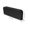 Mikinona 1pc Hair Scissors Carrier Bag Compact Zipper Storage Case for Hairdressing Scissors Salon Accessories for Barbers and Home Use Black view 2