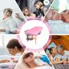 Buryeah 50 Pcs Massage Table Sheets 39 x 87 Inch Disposable Fitted Bed Sheets Thickened Spa Bed Covers Soft Non Woven Massage Table Cover for Spa Salon Body Facial Beauty(Pink) view 4