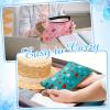 Reginary 20 Pieces Nurse Cosmetic Bag Nurse Practitioner Gifts for Women Nursing Makeup Bag Canvas Cosmetic Cute Pouch for Purse view 3