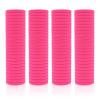 100 Pack Seamless Hair Ties for Women Girls Ponytail Holders for Thick Hair (hotpink) view 1
