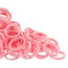 100 Pack Seamless Hair Ties for Women Girls Ponytail Holders for Thick Hair (light pink) view 2