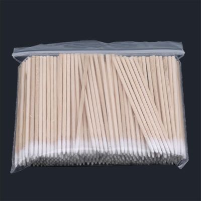 Sperrins 300 pcs Cotton Swabs,Pointed Tip, Cotton Swabs Wood Sticks, Tattoo Supplies, Makeup Cosmetic Applicator Sticks