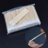 Sperrins 300 pcs Cotton Swabs,Pointed Tip, Cotton Swabs Wood Sticks, Tattoo Supplies, Makeup Cosmetic Applicator Sticks view 2