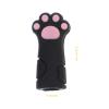 6pcs Cat Paw Shape Silicone Nipper Cover Silicone Cuticle Nail Protector Cuticle Trimmer Nippers Tweezers Sleeve Manicure Pedicure Tool Protector for Women view 2