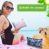 Reginary 20 Pieces Cosmetic Bags Bulk for Women Flamingo Watermelon Cactus Roomy Makeup Bags Gifts with Zipper Summer Beach Toiletry Bag Pouch Travel Accessory Organizer Gifts, 7 x 4.3 Inches view 3