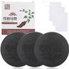 Black & Thick Hair Fallopia Multiflora Shampoo Bar,Polygonum Soap with Foaming Net,He Shou Wu Extract Shampoo,Deeply Cleanses Hair Scalp,Organic Moisturizes Repairs Hair Damage (3pcs) view 1