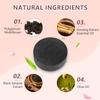 Black & Thick Hair Fallopia Multiflora Shampoo Bar,Polygonum Soap with Foaming Net,He Shou Wu Extract Shampoo,Deeply Cleanses Hair Scalp,Organic Moisturizes Repairs Hair Damage (3pcs) view 2