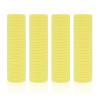 100 Pack Seamless Hair Ties for Women Girls Ponytail Holders for Thick Hair (light yellow) view 1