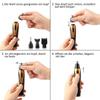 QIYUDS Nose Hair Trimmer Painless Ear and Nose Hair Trimmer for Men Women, Electric Nose Hair Trimmer,Waterproof Dual Edge Blades for Easy Cleansing view 4