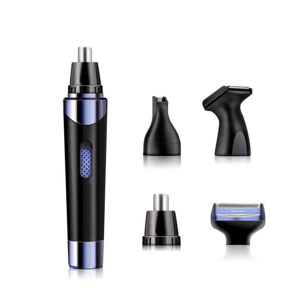 DABEDE QIYUDS Ear and Nose Hair Trimmer Clipper4 in 1 Nose Hair Trimmer Professional Mute Painless Trimming Nose Ear Hair Trimmer Suitable to Men and Women Rechargeable Personal Care Nose Trimmer