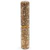 Bestbling Bling Bling Portable 5-Piece Makeup Brush Set for Eyeshadow and Eyebrows with Rhinestone Barrel Packaging (Gold) view 2