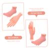 SHERCHPRY 2pcs Left Hand Model Tool Bendable Nail Hand False Hand for Nail Practice Nail Art Foot Model Hand Foot Manicure Training Foot Manicures Fake Hand Equipment view 4