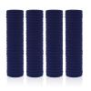 100 Pack Seamless Hair Ties for Women Girls Ponytail Holders for Thick Hair (Navy) view 1