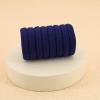 100 Pack Seamless Hair Ties for Women Girls Ponytail Holders for Thick Hair (Navy) view 4