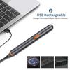 DABEDE QIYUDS Nose Hair Trimmer  USB Rechargeable Professional Eyebrow Trimmer, Smart Cleaning System Waterproof Painless Facial Hair Remover view 4