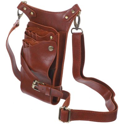 FOMIYES Hair Stylist Waist Bag Scissor Holder Hairdresser Waist Bag Hair Case