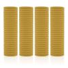 100 Pack Seamless Hair Ties for Women Girls Ponytail Holders for Thick Hair (Sand) view 1