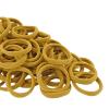 100 Pack Seamless Hair Ties for Women Girls Ponytail Holders for Thick Hair (Sand) view 2