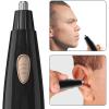 DABEDE QIYUDS Mens Ear and Nose Hair Trimmer with Cleaning System, Nose Hair trimme Nose Trimmer for Nose, Painless Trimming,Ears and Eyebrows, Professional Clipper,Trimmer for Men Women view 3