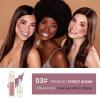 Liquid Blush, Matte Liquid Cream Makeup Dual Use for Cheeks and Lips, Long-Lasting, Smudge Proof, Moisturizing Face Blush Stick for Cheek, Pink Lip gloss for Girl view 4