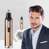 QIYUDS Nose Hair Trimmer for Men and Women Allisable Painless Ears Eyebrows Beards Clipper,IPX7 Waterproof, Dual Edge Blades view 4