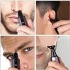 DABEDE QIYUDS Nose Hair Trimmer,Nose and Ear Hair Trimmer,Professional Painless Ear Nose Hair Trimmer Clippers for Men and Women,Waterproof for Easy Cleansing view 4