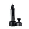 QIYUDS Ear and Nose Hair Trimmer Clipper 2 in 1 Painless Eyebrow and Facial Hair Trimmer for Men and Women, Battery-Operated, IPX7 Waterproof Dual Edge Blades for Easy Cleansing view 1