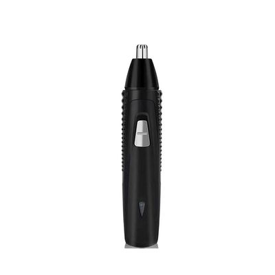 DABEDE QIYUDS Ear and Nose Hair Trimmer Clipper for Men Women, 3 in 1 Electric Eyebrow and Facial Hair Trimmer with Waterproof Head Double-Edge Stainless Steel Blade (Black)