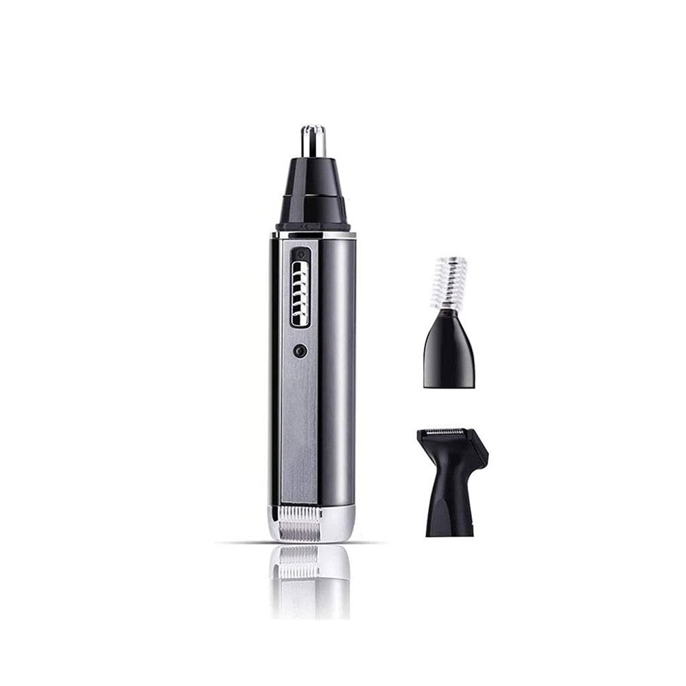 DABEDE QIYUDS Ear and Nose Hair Trimmer Clippers, Electric Facial Eyebrow Ear Hair Remover, Clippers Epilator Removal, Double-Edge Stainless Steel Blades