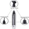 DABEDE QIYUDS Ear and Nose Hair Trimmer Clippers, Electric Facial Eyebrow Ear Hair Remover, Clippers Epilator Removal, Double-Edge Stainless Steel Blades view 4