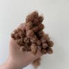 0.6cm #30 Brown 6inch 30 Stands Loc Extensions Human Hair 100% Handmade Permanent Dreadlock Extensions for Man/Women Can Be Dyed and Curled(0.6cm 6inch-30 stands color #30 Brown) view 4
