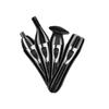 DABEDE QIYUDS Ear and Nose Hair Trimmer Clipper,USB Rechargeable Nostril Nasal Hair Cleaning System,4 in 1 Lightweight Waterproof Hair and Beard Clippers view 1