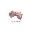Pink Claw Clip for Hair Bows for Women Jaw Clips for Hair Accessories for Girls Satin Bow Hair Clip Clamps Bowknot Hair Claw Clips for Thick Hair Styling Accessories view 3