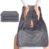 SINLAND Microfiber Esthetician Towels for Facials Mask Removing Face Wrap Soft Facial Cloth with Split Design Spa Towels for Facial Steam Massage and Cleansing 3 Pack view 1