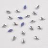 240pcs Sparkling Clear White Mini Multiple Shapes Nail Rhinestones Hotfix Flat Back Glass Gems for Cloth Shoes DIY Crafts Ornaments Acrylic Nails Decoration Kit Box view 4