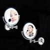 9 Inch Wall Mounted Makeup Mirror Vanity Mirror LED Lighted with 3X Magnification Round Double-Sided Shaving Mirror 360 Free Rotation Extendable and Chrome Finished for Bathroom, Spa and Hotel view 3