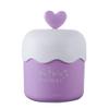 1PC Portable Facial Cleanser Foam Maker Cup Whip Bubble Maker Facial Skin Cleansing Care Press Bubbler Foamer for Face Clean Tool(Purple) view 1