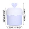 1PC Portable Facial Cleanser Foam Maker Cup Whip Bubble Maker Facial Skin Cleansing Care Press Bubbler Foamer for Face Clean Tool(Purple) view 2