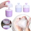 1PC Portable Facial Cleanser Foam Maker Cup Whip Bubble Maker Facial Skin Cleansing Care Press Bubbler Foamer for Face Clean Tool(Purple) view 3