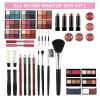 Hegafoo All in One Makeup Kit for Teens, 106 Pcs Professional Makeup Kit for Women Full Kit, Include Eyeshadow Palette, Lipstick Set, Concealer, Foundation, Lipgloss, Make-up Brush(Silver) view 2