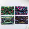 Aceorna African Headbands Boho Knotted Hairbands Stretch Wide Head Wraps Elastic Yoga Turban Hair Scarfs Workout Printed Hair Accessories for Women Pack of 4 (Style G) view 2