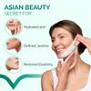 PLANTIFIQUE V-Line Collagen Mask for face 10 PCS | Chin Strap for Women & Men | V Line Lifting Mask with Collagen and Hyaluronic Acid V Shape Face Tape Chin | Skin Firming view 2