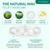 PLANTIFIQUE V-Line Collagen Mask for face 10 PCS | Chin Strap for Women & Men | V Line Lifting Mask with Collagen and Hyaluronic Acid V Shape Face Tape Chin | Skin Firming view 3