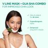 PLANTIFIQUE V-Line Collagen Mask for face 10 PCS | Chin Strap for Women & Men | V Line Lifting Mask with Collagen and Hyaluronic Acid V Shape Face Tape Chin | Skin Firming view 4