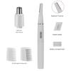 DABEDE Eyebrow Trimmer,Eyebrow Trimmer for Women,Precision Eyebrow Razor for Women Electric Facial Hair Remover with Comb No Pulling Sensation Painless for Face Chin Neck Upper-Lip Peach-Fuzz view 2